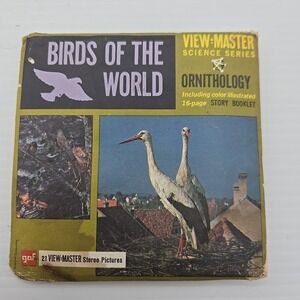View‎ Master B678, Birds of the World, Science Series, Ornithology, 3 Reel Set